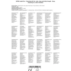 Cleaning Kit Tap, Keg och droppbrickan