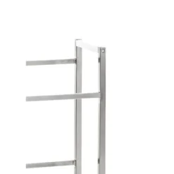 CLP Lennert metallflaskställ Lådhållare med olika kapaciteter, rostfritt stål-L