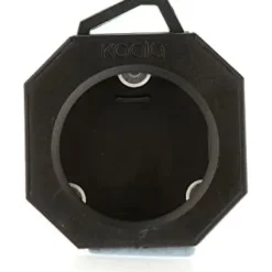 Coupe-Capsule - KOALA - Grundläggande - 6 delar - 100% hygienisk - Svart - 6 x 5 cm