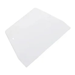 degskrapa Multifunktionell flexibel skålskrapa Plast degskärare bänkskrapa med hängande hål för kök