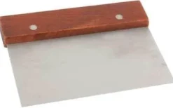 Degskrapa Trä/Rostfritt stål