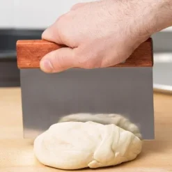 Degskrapa Trä/Rostfritt stål