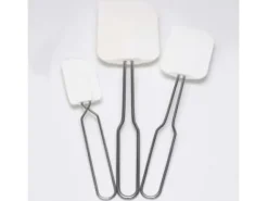 Dejskraber flad tåler 225 C 25 cm skaft rustfri stål