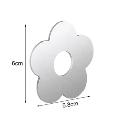 8-delade magnetiska bordsduksvikter för utomhusbruk, vindtäta magneter i rostfritt stål för bordsdukshängen i blomform, lämpliga för dekoration av fa | CDON