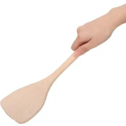 5-delars set träspatelsked matlagningsverktyg köksredskap kit för non-stick panna