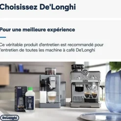 De'Longhi EcoDecalk Avkalkningsmedel DLSC500, 5 Doser av Avkalkning, Flaska med 5 Doser, 500ml