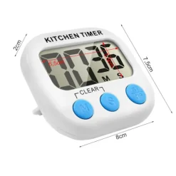 Digital köksklocka - Elektronisk timer med magnetfäste