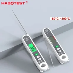 DIGITAL KÖKSTERMOMETER FÖR MAT KÖTTTILKNING JUSTERBAR -50 +300°C