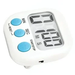 Digital kökstimer med stor skärm, multifunktionell batteridriven elektronisk matlagningstimer