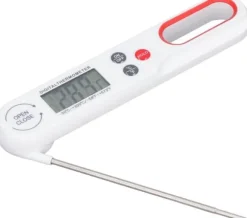 Digital Stektermometer | Vikbar | Omedelbar Läsning Vit