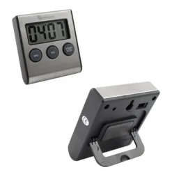 Digital timer - Lantelme - 4178 - Rostfritt stål - Larm - Magnetstöd