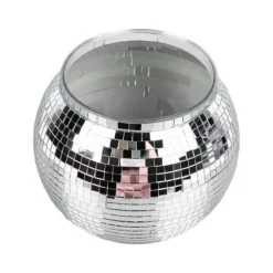 Disco Ball Ishink Plast Stor kapacitet Party Dryckshink för öl Cocktail Vin Silver