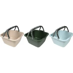 Diskbalja 18 liter 39 x 39 x 22 cm med handtag mix