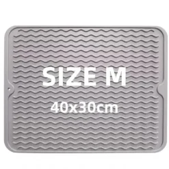Diskställsmatta, Värmebeständig, Halkfri Design,Storlek M eller L-c, Gary 40x30cm