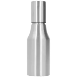 Dispenser för olivolja i rostfritt stål 500ML Läcksäker Dammsäker kök Olivolja Karaff Silver