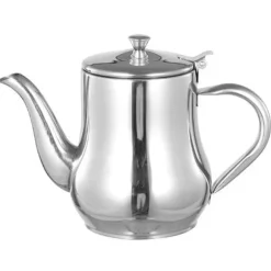 Dispenser för olivolja i rostfritt stål med filterskärm och dammsäkert lock