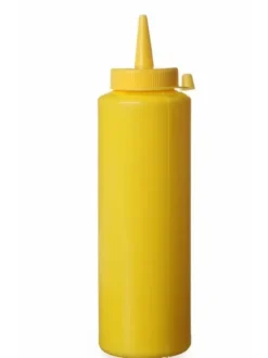 Dispenserbehållare för kalla såser 0,2l. gul - Hendi 558003