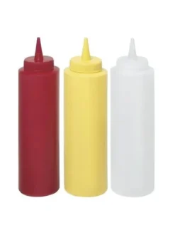 Dispenserbehållare för kalla såser 0,7l. transparent - Hendi 557921