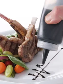 Dispenserbehållare för kalla såser 0,35l. transparent - Hendi 557822