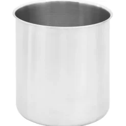 Dressingbehållare i rostfritt stål med pump - 3 x 3,5 L | Färg: Silver | Storlek: 3 x 3,5 L