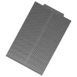 Dränerbar värmeisoleringsdyna Silikon Bord Bordsunderlägg Kruka Skål Diskmatta Köksprylar Grå