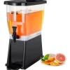 Dryckesdispenser 3 gallon, plast med tapplock, fest, juice, iste, citronläsk, vatten, perfekt för evenemang