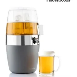 Dryckesdistributör - InnovaGoods - Freer - Kylare - 2 Isbehållare - Perfekt för Fester