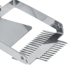 Dubbelnålad rostfritt stål bikupa avtäckningsgaffel skrapa spade biodling biodlare verktyg