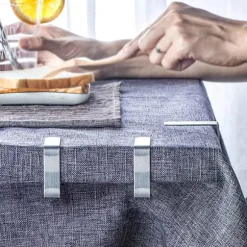 Dukhållare av rostfritt stål 8-pack