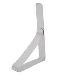 Dukklämmor i rostfritt stål - set med 4, halksäkra bordshållare, 10,5*7 cm