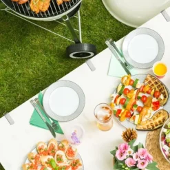 Dukklämmor, 8x4,5x1,7 cm, Silver