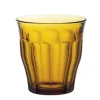 Duralex PICARDIE AMBER glas 250 ml orange - 6 st. Duralex PICARDIE AMBER glas 250 ml orange - 6 st.