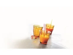 Duralex PICARDIE AMBER glas 250 ml orange - 6 st. Duralex PICARDIE AMBER glas 250 ml orange - 6 st.