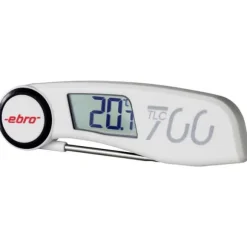ebro TLC 700 Instickstermometer (HACCP) Temperaturmätningsområde (intervall) -30 till +220 °C Sensortyp NTC HACCP-konfo