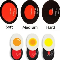 EBUY® Mjukkokt/hårdkokt äggklocka ändrar färg