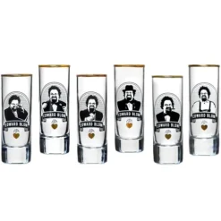 Edward Blom Shotglas 6cl No: 1 När man festar - Edward Blom