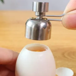 Effektiv Äggskalskära Borttagare Öppningsmaskin Knäckebrytare Kökshjälp S