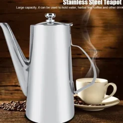 Elegant tekanna i tjockt rostfritt stål - Hemmarestaurang Te Kaffe Vattenkokare