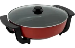 Elektrisk Gryta, 6 L Kapacitet, Snabb Uppvärmning,röd