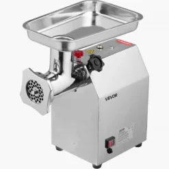 Elektrisk köttkvarn, 43x24,8x44 cm, rostfritt stål, kraftig