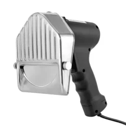 Elektrisk köttskivare - Skärmaskin - Tjockleksjustering 0–10 mm - Rostfritt stålblad - Ergonomiskt handtag - Lätt att rengöra