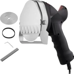 Elektrisk shawarmakniv, turkisk döner kebab köttskärare med 2 blad, perfekt för snabb och enkel matlagning!