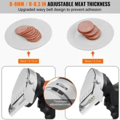 Elektrisk shawarmakniv, turkisk döner kebab köttskärare med 2 blad, perfekt för snabb och enkel matlagning!