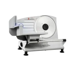 Elektrisk skärmaskin - Påläggsmaskin - Bladdiameter 170 mm - Effekt 150 W - Justerbar skivtjocklek 0–15 mm - För fryst kött och bröd