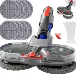 ELEKTRISK TURBOMOPPBORSTE FÖR DYSON V7 V8 V10 V11 V15 8x MOPPAR