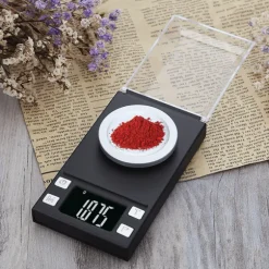 Elektronisk digitalvåg 100g/0,001g med tarafunktion