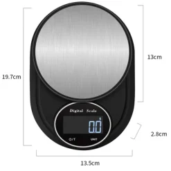 Elektronisk Digitalvåg 5kg med 0,1g Precision