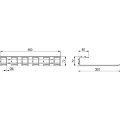 Emuca Stöd För 5 Supra Supra Silver