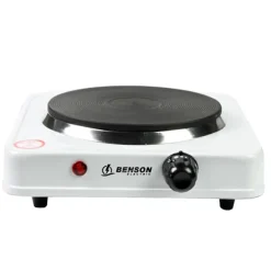 Enkel kokplatta vit 1000W kampanj