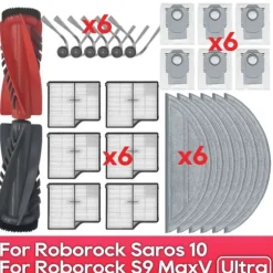 Ersättande Set för Roborock Saros 10/S9 MaxV Ultra